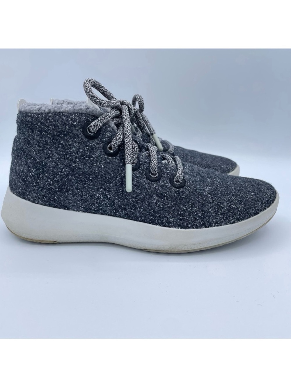Allbirds High-Top Mizzle Wool Runner-Up Size 7 Gray